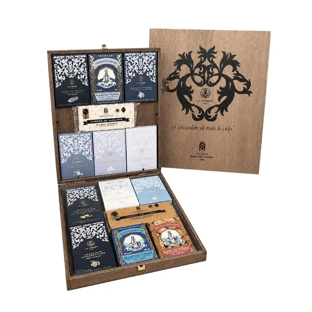 Baúl Premium Chocolates y Turrones Artesanos